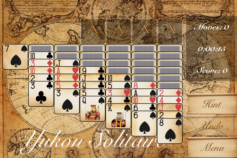 The Yukon Solitaire Game screenshot 2