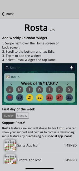 Rosta – My Shift Work Calendar(圖6)-速報App