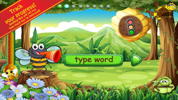 Spelling Bug 1st Grade Words screenshot-0