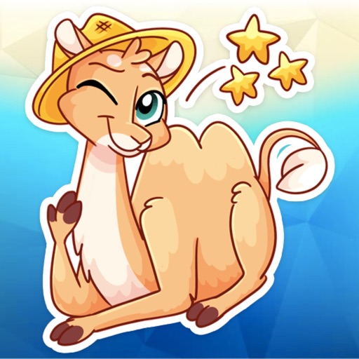Cute Camel Stickers icon