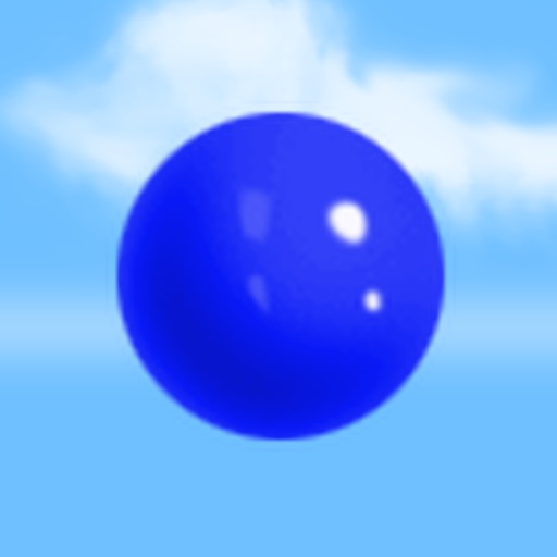 Blue Jumping Ball - Avoid The Spikes Free iOS App
