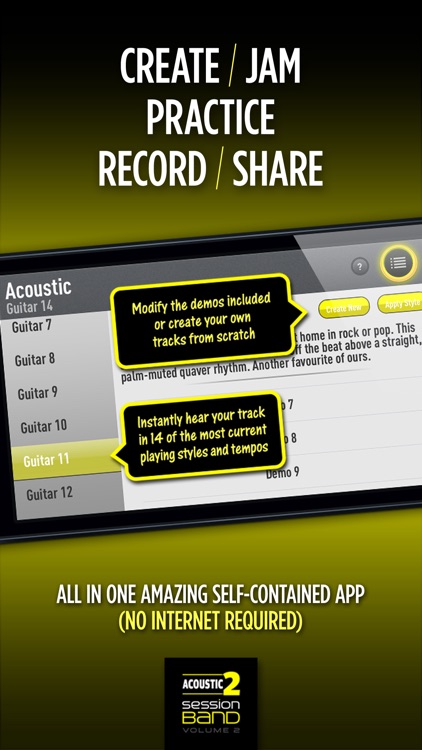 SessionBand Acoustic Guitar - Volume 2 screenshot-3