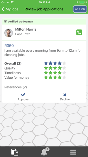 Jobbie app
