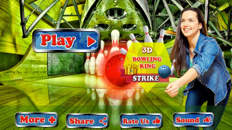 3d Bowling King Strike