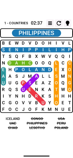 Word Search Mania(圖4)-速報App