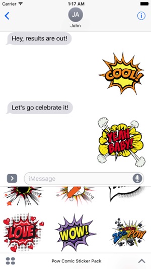 Pow Comic Sticker Pack(圖2)-速報App