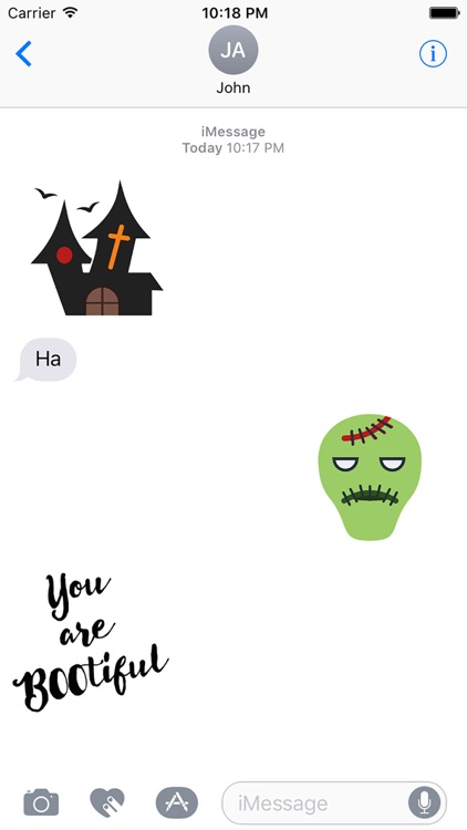 Cute Halloween Stickers screenshot-3