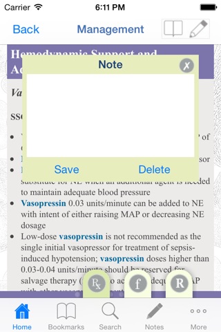 Sepsis Clinical Guide screenshot 3