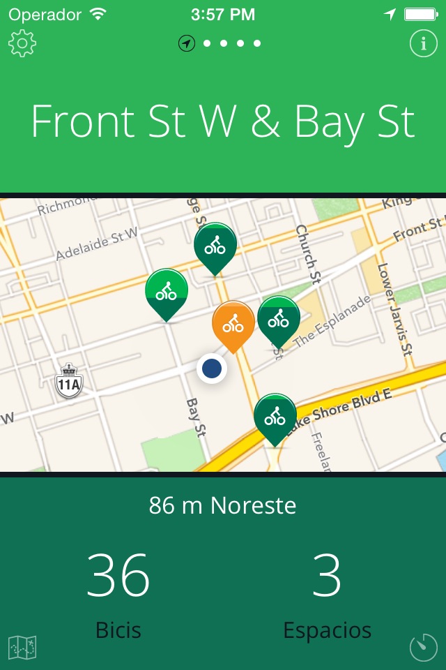 Toronto Bikes — A One-Tap Toronto Bike Share App screenshot 3