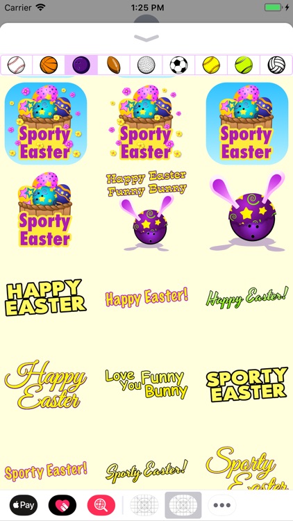 Easter Sports Sticker MegaPack