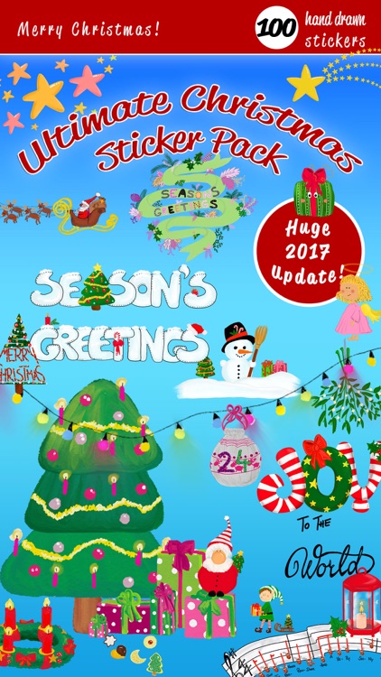 Ultimate Christmas Stickers screenshot-0