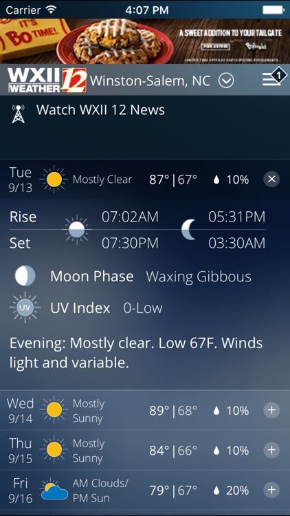 WXII 12 Weather screenshot-3