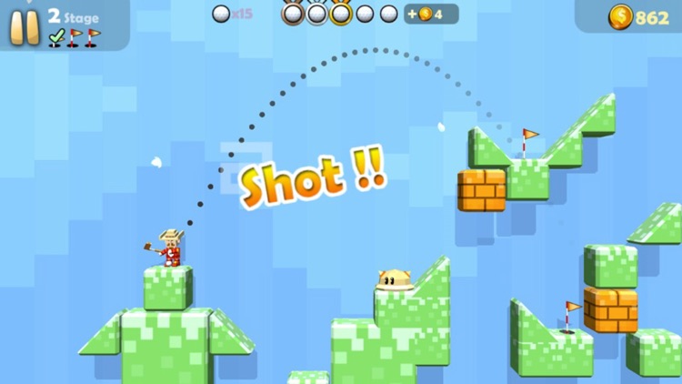 Golf Hero - Pixel Golf 3D screenshot-4