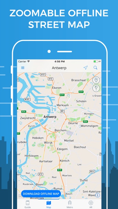 How to cancel & delete Antwerp Travel Guide with Offline Street Map from iphone & ipad 3