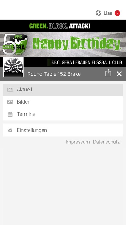 Round Table 152 Brake