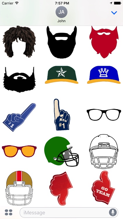 Football Sticker Pack Experience