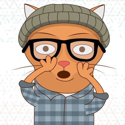 Hipsty Puma Cat Stickers icon