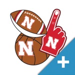 Nebraska Cornhuskers PLUS Selfie Stickers