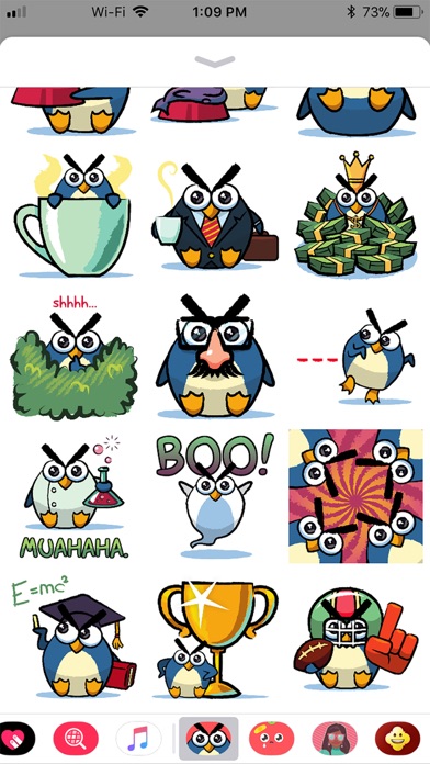 How to cancel & delete Grumply - Penguin Stickers from iphone & ipad 1