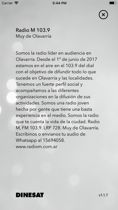 Radio M 103.9 screenshot 2