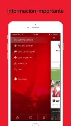 Imágen 4 River Live — Fútbol en directo iphone