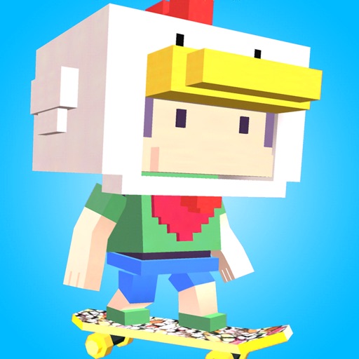 Blocky Pro Skater Boy Extreme iOS App