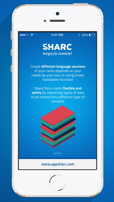Sharc - Cards Sharing screenshot 3