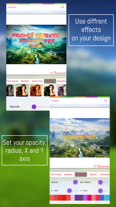 Typography Design Photo Editor screenshot 4