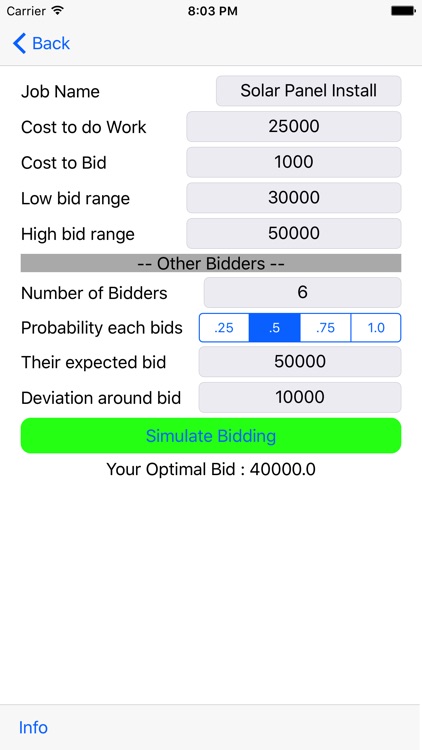 Bidding Jobs