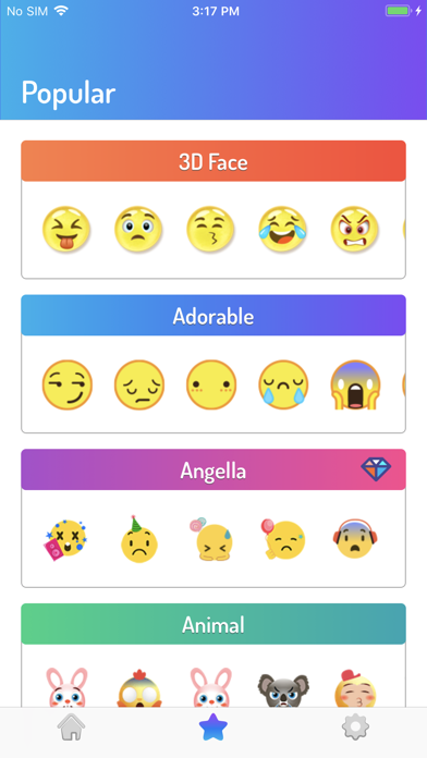 Smartimoji Emojis screenshot 2