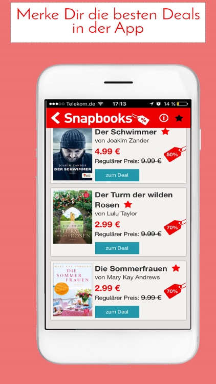 Snapbooks - günstige eBook Schnäppchen