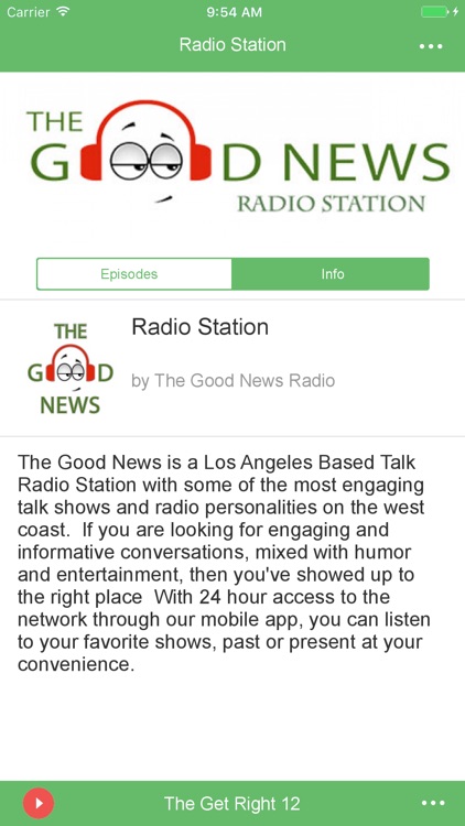 The Good News Radio Station