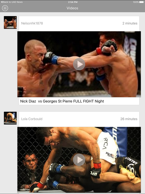 MMA unlimited | Latest Martial Arts Fights Sports News screenshot