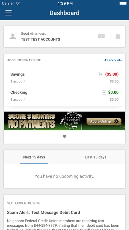 Jefferson Financial CU Mobile