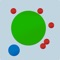 Balance the board and try to catch the green balloons, and avoid the red dots