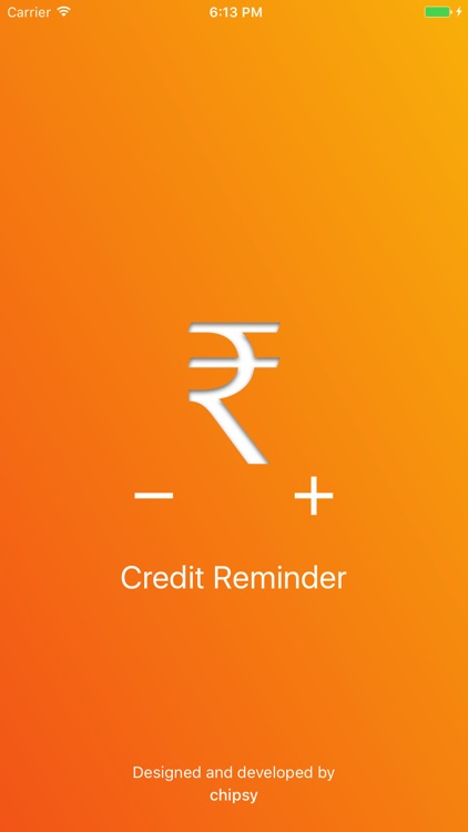 Credit Reminder