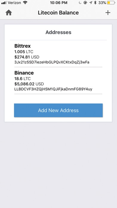 Litecoin Balance screenshot 2