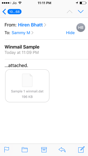 Winmail File Viewer