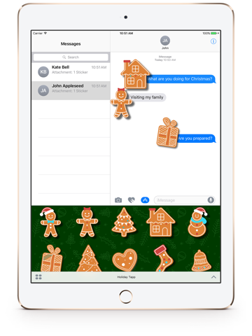 Holiday Tapp Gingerbread Chase screenshot 2