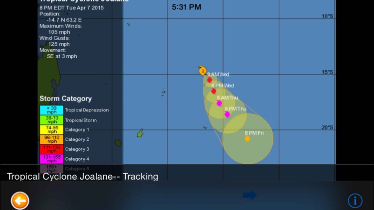 Hurricane Track & Outllok Pro screenshot-4