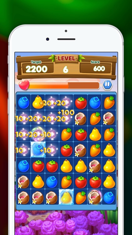 Fruit Garden Link Match 3 screenshot-4