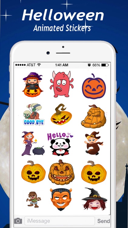 Halloween Stickers-Animated