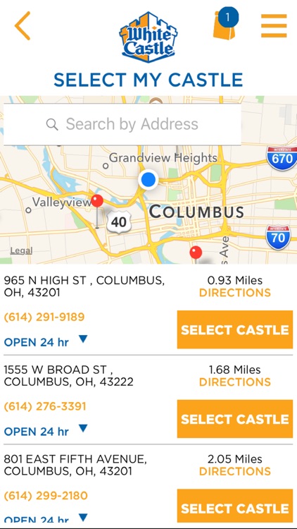 White Castle Online Ordering