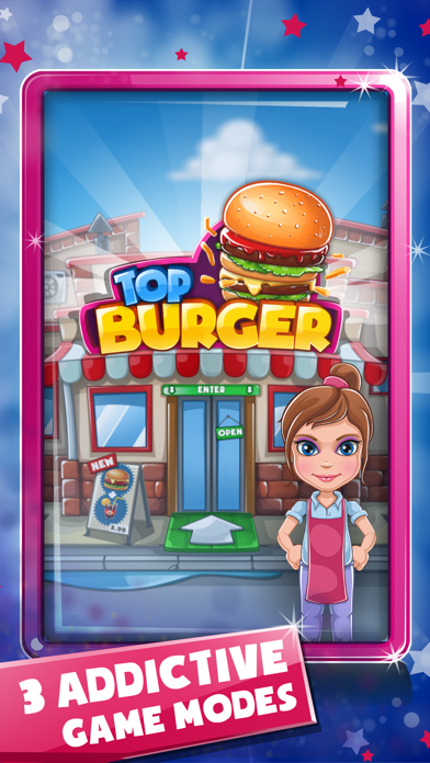 How to cancel & delete Top Burger Chef – Cooking Game from iphone & ipad 1