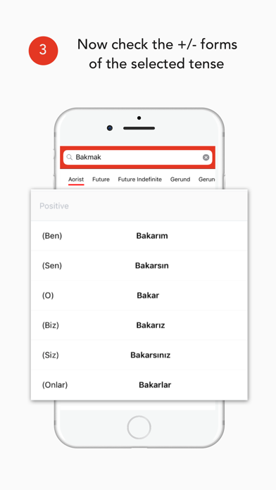 Turkish Conjugator screenshot 3