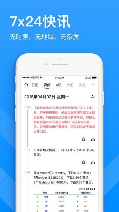 华尔街见闻(专业版)-全球财经新闻精选 screenshot1
