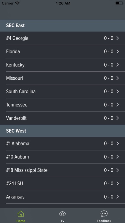 SEC Football Scores and More screenshot-3
