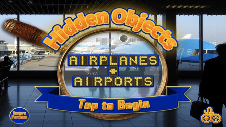 Hidden Objects Airplanes & Airports Object Time