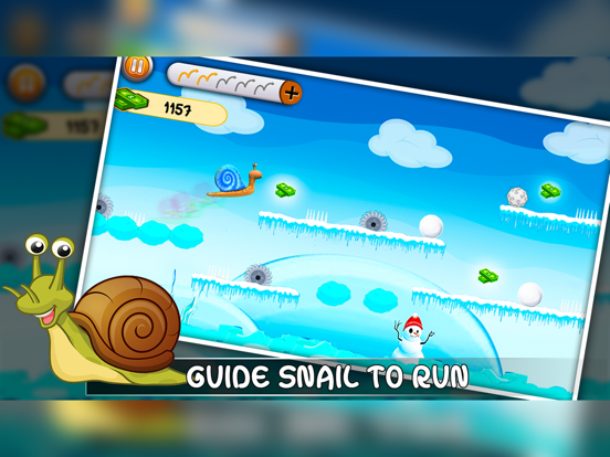 Snail Bob Run : Bob Evans Play для iPad