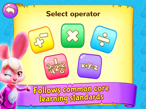 Wonder Bunny Math Race: 3rd Grade App for Numbers, Addition,Subtraction, Multiplication and Division Games